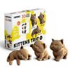 Cartonic 3d puzzle mačići 3 kom