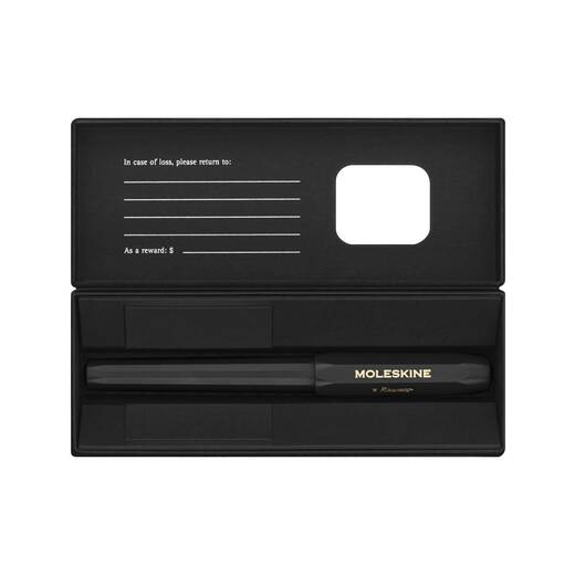 Moleskine kaweco kemijska rollerball crna3