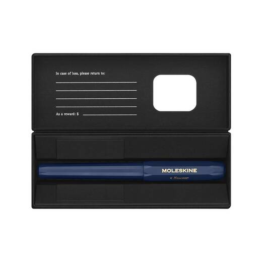 Moleskine kaweco kemijska rollerball plava2