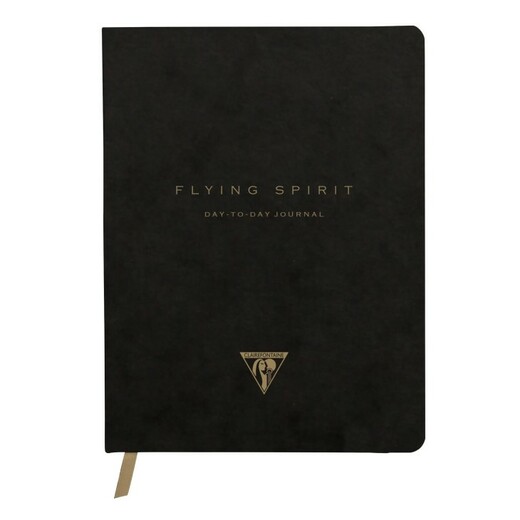 Clairefontaine flying spirit dnevnik day to day crni 19 x 25cm