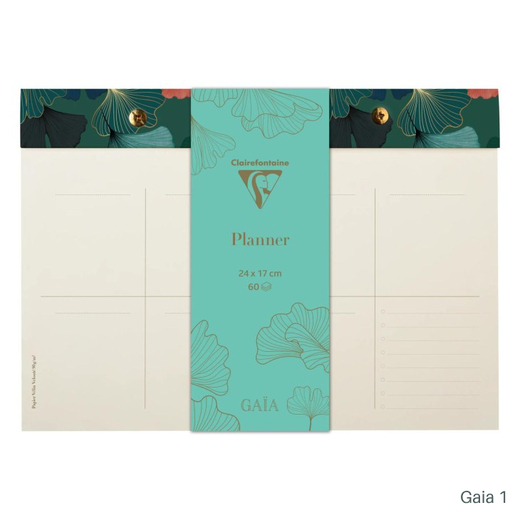 Clairefontaine gaia blok planer 24x17cm