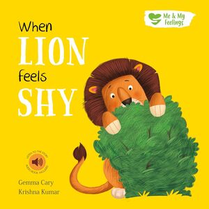 When lion feels shy