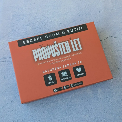 Društvena igra escape room u kutiji
