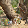 Tiger tribe set activity nature art 3