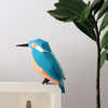 Plego 3d papirnata figura vodomar alcedo atthis 5
