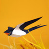 Plego 3d papirnata figura lastavica hirundo rustica 2