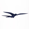 Plego 3d papirnata figura lastavica hirundo rustica 3