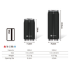 Les artistes termos limenka inox black 500 ml 3