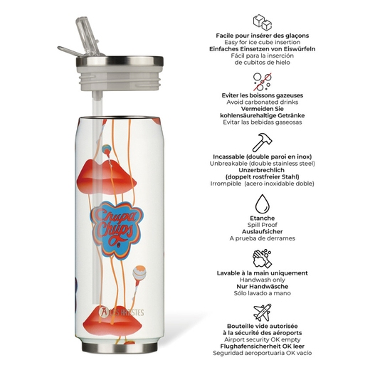Les artistes termos limenka inox chupa kiss 500 ml 2