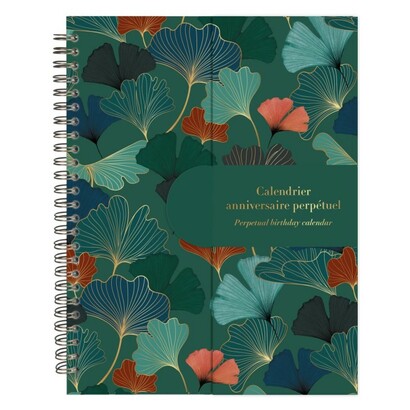 Clairefontaine gaia bilježnica kalendar birthday 23x17 cm