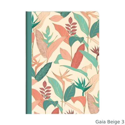 Clairefontaine gaia beige bilježnica a5 2