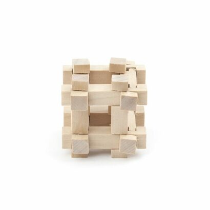 Kikkerland mystery matchbox wooden puzzle