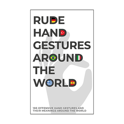 Gift republic karte rude hand gestures around the world