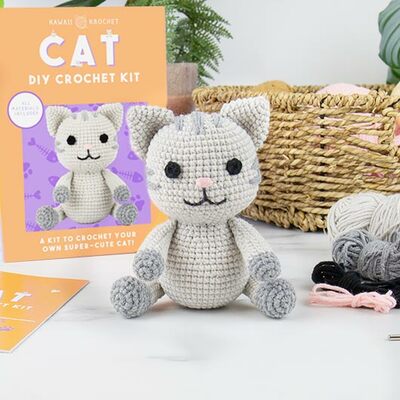 Gift republic set za izradu diy crochet cat 2