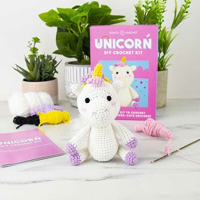 Gift republic set za izradu diy crochet unicorn 2