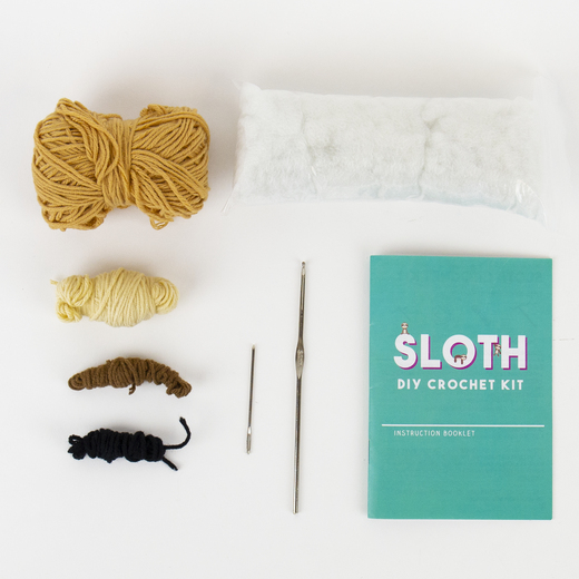 Gift republic set za izradu diy crochet sloth 2