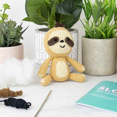 Gift republic set za izradu diy crochet sloth 1