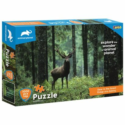 Diakakis puzzle animal planet deer 1000 kom