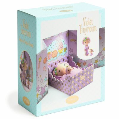 Djeco tinyly sobica s lutkicom violet