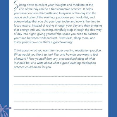 Evening meditations journal2