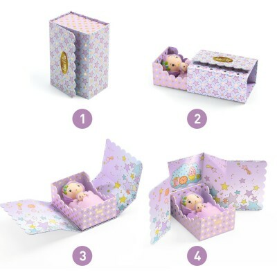 Djeco tinyly sobica s lutkicom violet 1