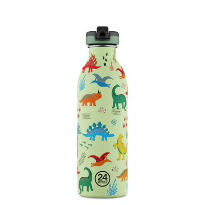 Boca za vodu 24bottles jurassic friends 500ml sportski čep