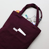 Kartotek tote torba bordo 3