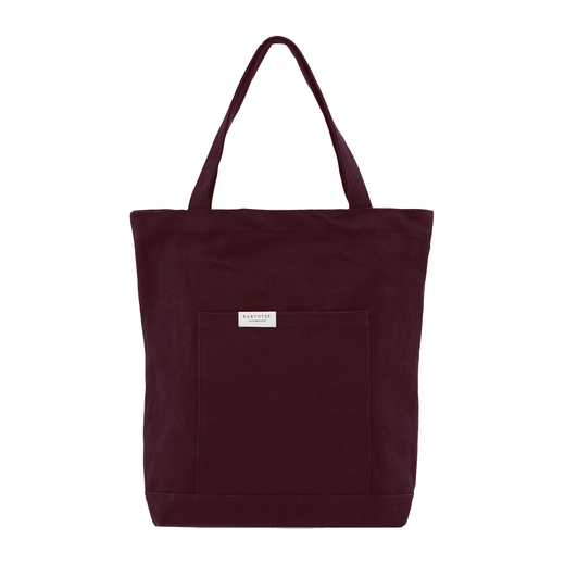 Kartotek tote torba bordo