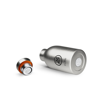 Termos boca 24bottles brushed steel 330ml 2