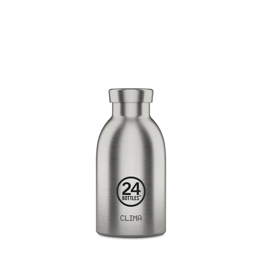 Termos boca 24bottles brushed steel 330ml