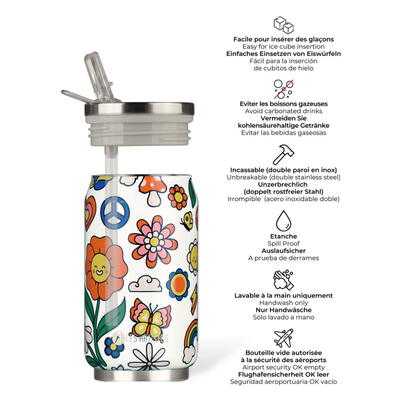 Les artistes termos limenka inox happy 280ml 1