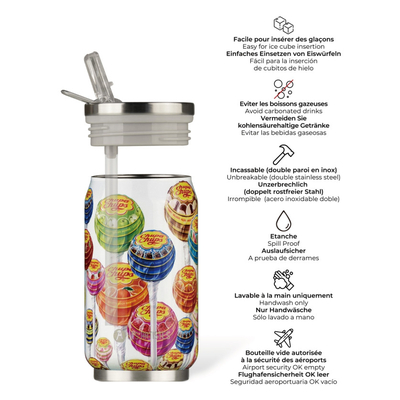 Les artistes termos limenka inox chupa pops 280ml 1