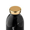 Termos boca 24bottles marble black 330ml 1