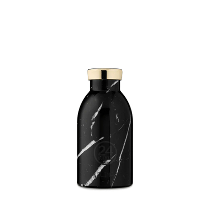 Termos boca 24bottles marble black 330ml