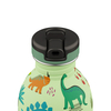 Boca za vodu 24bottles jurassic friends 250 ml sportski čep 2