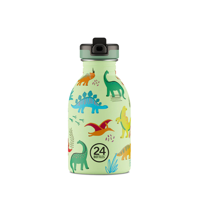 Boca za vodu 24bottles jurassic friends 250 ml sportski čep