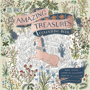 The met amazing treasures colouring book