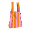 Notabag torba ruksak orange pink stripes