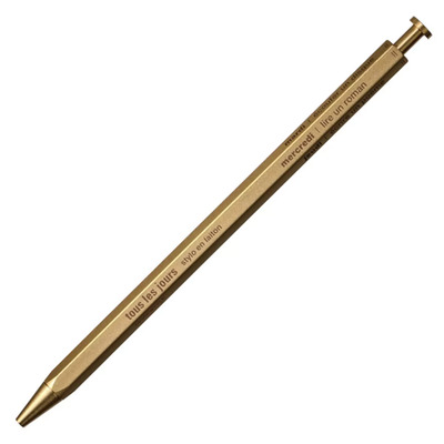 Mark's kemijska olovka days brass gel zlatna