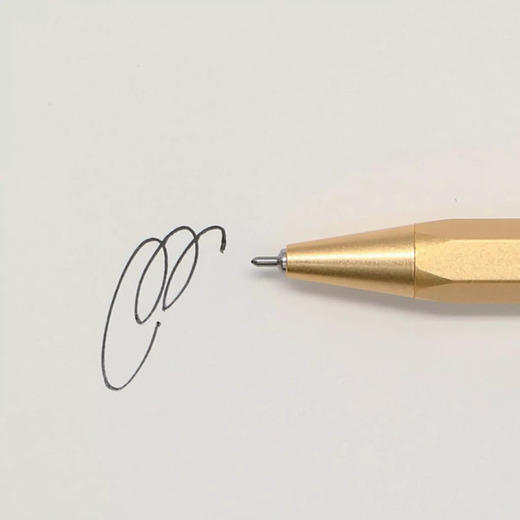 Mark's kemijska olovka days brass gel zlatna 2