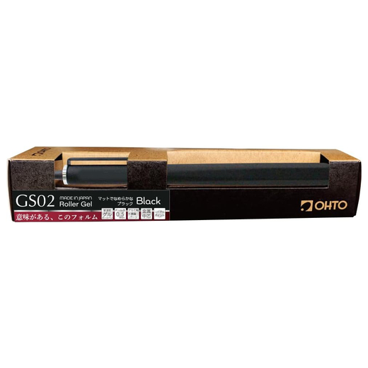 Ohto kemijska olovka gs02 quick dry gel crna 1