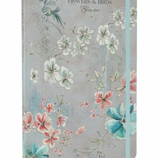 Bilježnica flowers & birds blossom a5