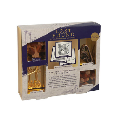 Professor puzzle igra lost & found ancient civilization set 5