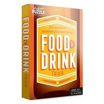 Professor puzzle igra food and drink trivia