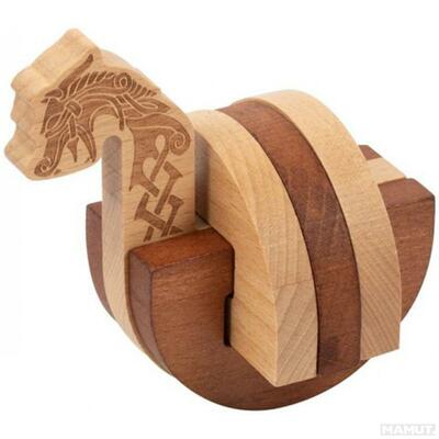 Professor puzzle igra lost & found viking long boat 1