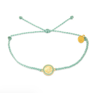 Pura vida narukvica gold charm morska pjena