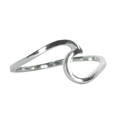 Pura vida prsten silver wave vel 8