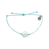 Pura vida narukvica stone wave silver crystal blue