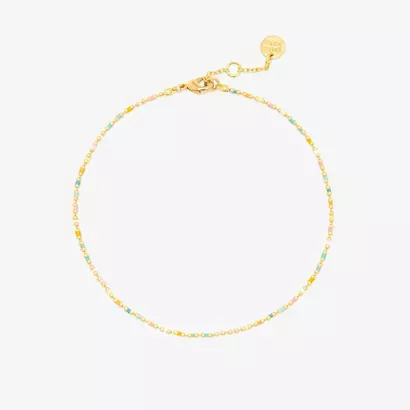 Pura vida nanožnica gold dainty enamel