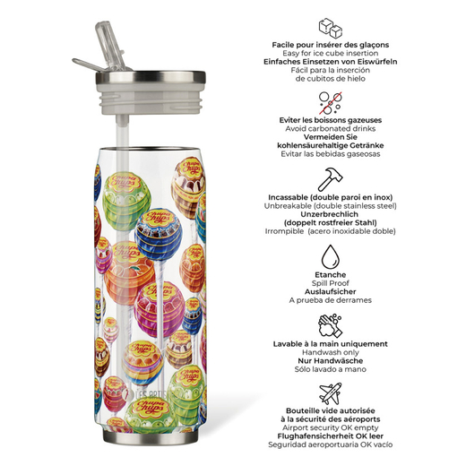 Les artistes termos limenka inox chupa pops 500ml 2